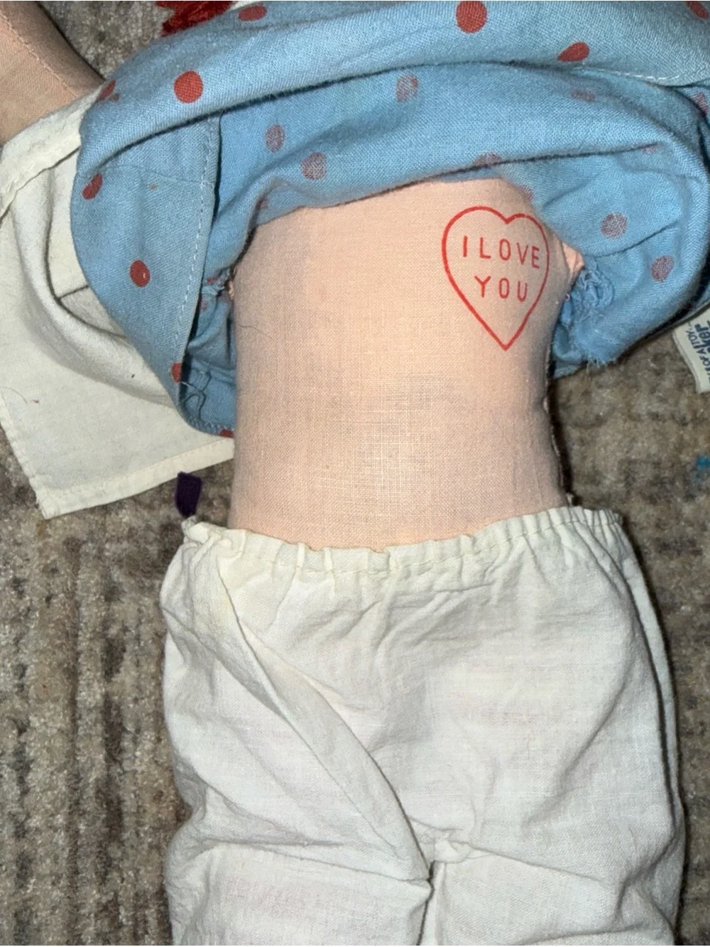 Knickerbocker raggedy Anne rag doll antique doll